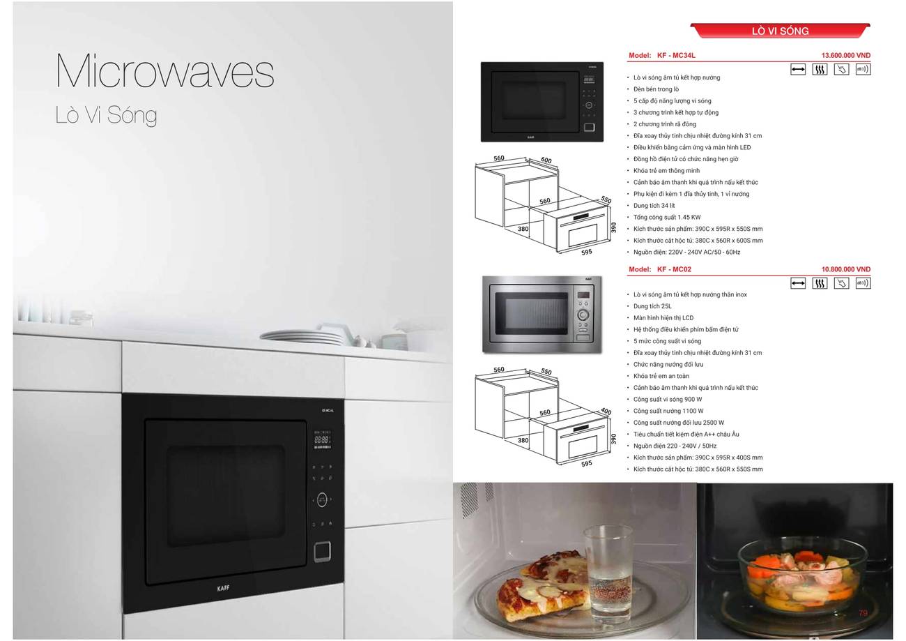 Catalogue và Bảng giá Thiết bị bếp KAFF mới nhất 2024 /Page 39